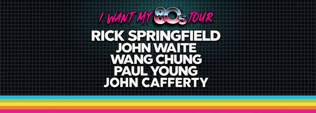 I Want My 80s Tour at Elmwood Park Amphitheater